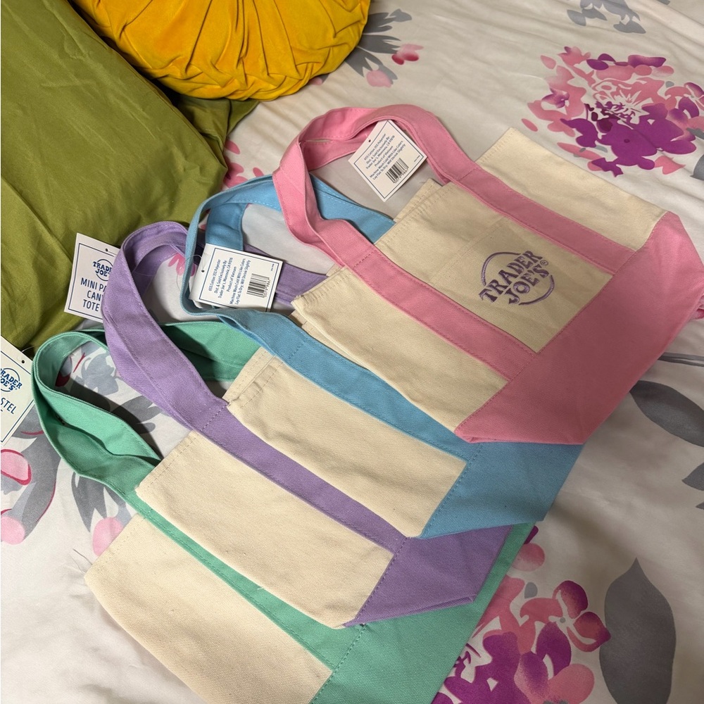 Trader Joe's Mini Canvas Tote